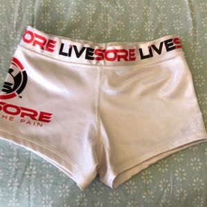 LiveSore workout shorts